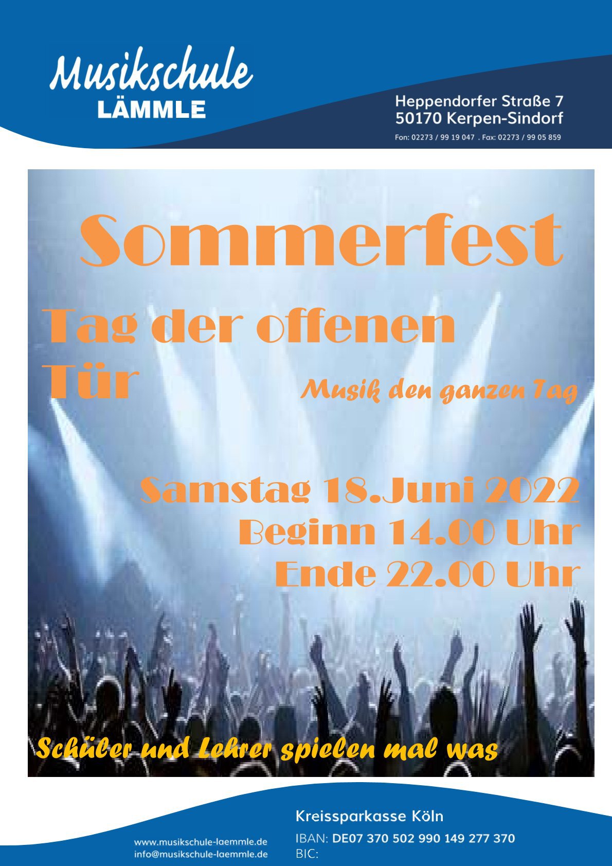 Plakat Sommerfest 20221